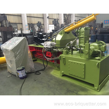 Automatic Aluminum Copper Iron Steel Metal Baling Press